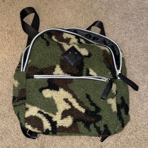 Mini camo backpack